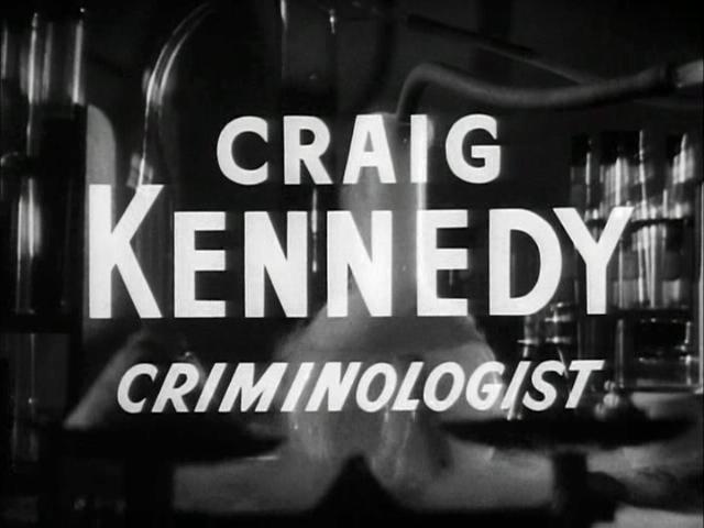 Craig Kennedy Criminologist